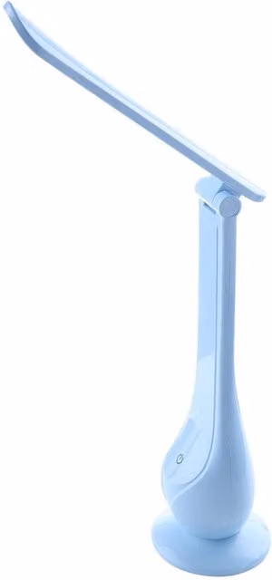 Milagro Lilly Blue LED Table Lamp with Dimmable Touch Control
