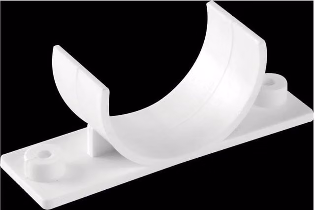 McAlpine T30-CLAMP 1.5 inch White Pipe Clip for Floor Standing Discharge Pipe Installation