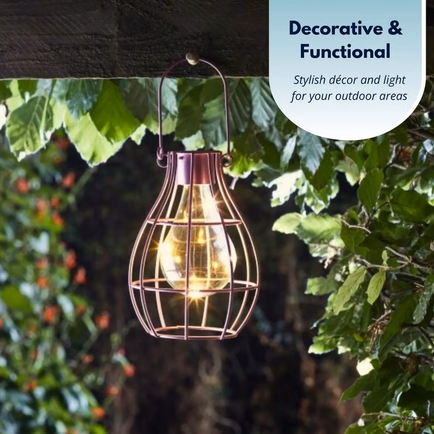 Marco Paul Bronze Metal Firefly Solar Powered Garden Lantern – 6