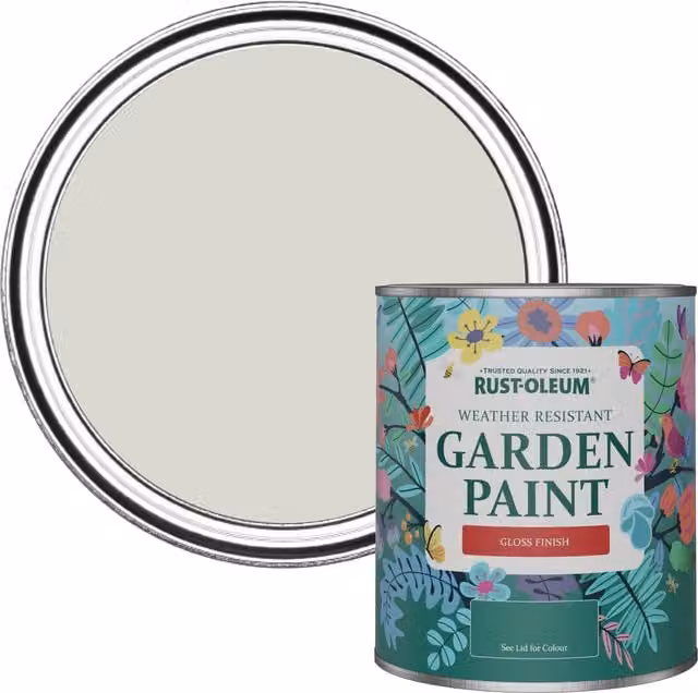 Rust-Oleum Garden Paint in Gloss Finish, Brown, 0.75 l
