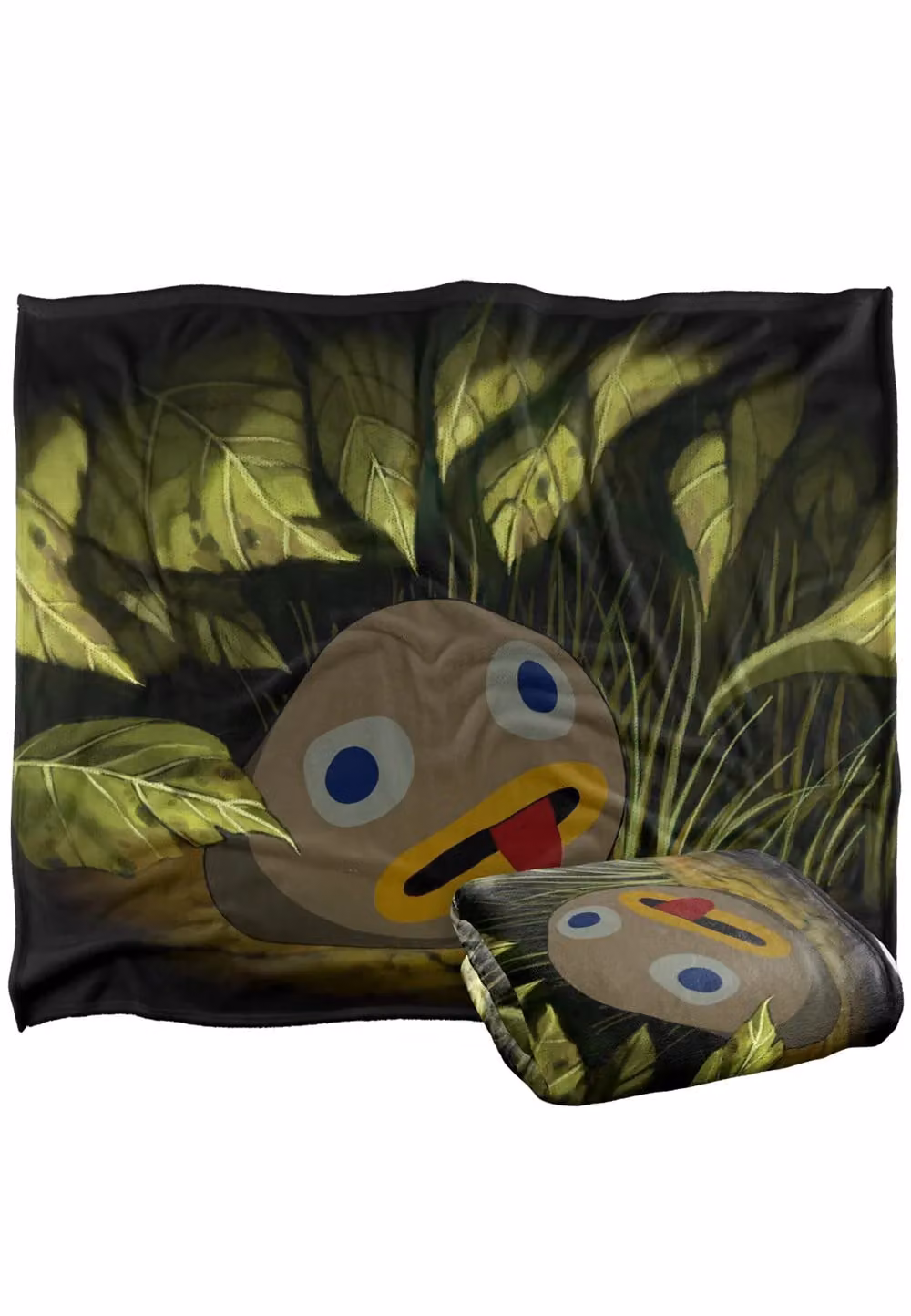 LOGOVISION Over The Garden Wall Rock Fact Super Soft Microfibre Throw Blanket, White and Multicolour, W/D/H: 152 x 127 cm – 5