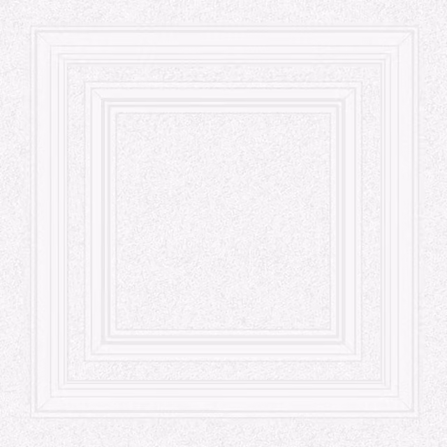 Belgravia Blown Panel Paintable Textured Geometric Wallpaper in White
