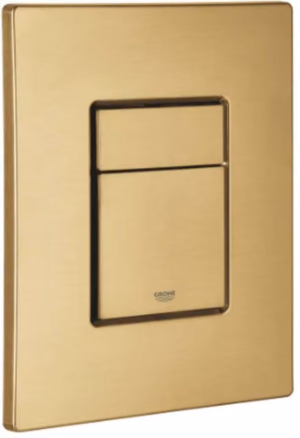 Grohe Skate Cosmo Flush Plate in Brushed Gold