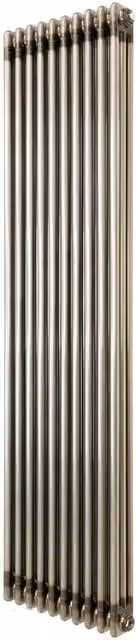 Monstershop Traditional 3 Column Radiator in Silver and Grey, Carbon Steel, Wall Mounted, H 180 cm x W 47 cm – 1