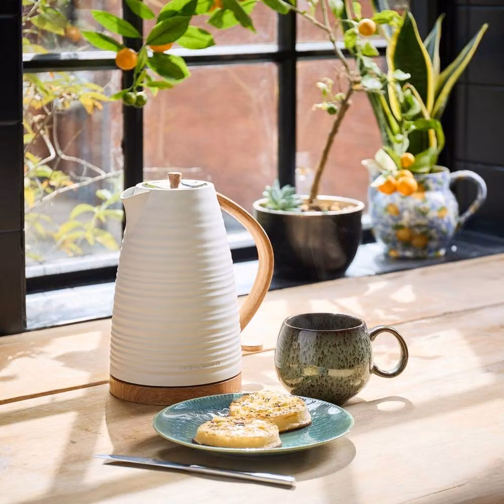 Morphy Richards White Ceramic Clay Jug Kettle, 1.7 l – 5