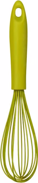 Orsina Heat Resistant Silicone Oval Whisk in Green – 1