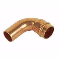 Primaflow Gold Solder Ring Street Elbow 90 22mm