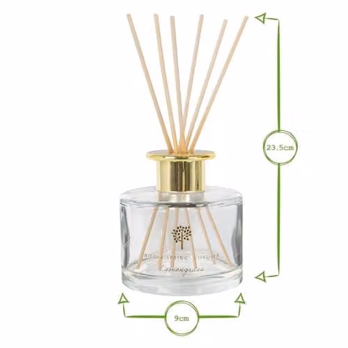 Nicola Spring Soy Wax Table Candle and Pillar Set in Transparent Glass