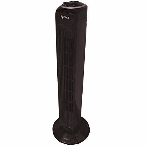 Igenix DF0030BL Oscillating Tower Fan with Timer and Overheat Protection, Black – 2