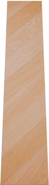 Livingandhome Herringbone Self-Adhesive PVC Flooring Planks in Yellow-Brown Oak Wood Look