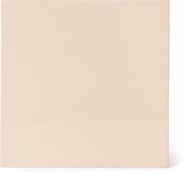 VOSS Tiles Plain Ceramic Field Tile in Beige, W: 15.24 cm, H: 20.0 cm