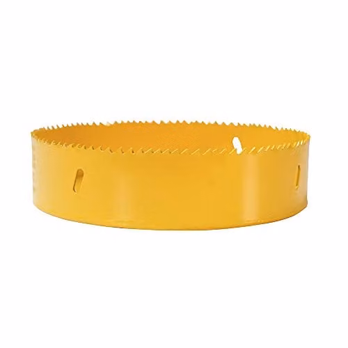 Faithfull Bi-Metal Cobalt Hole Saw in Yellow, 17.7 cm