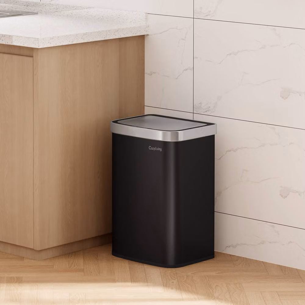 MCC Direct Smart Sensor Motion Activated Kitchen Waste Bin, 16L, Black – 6