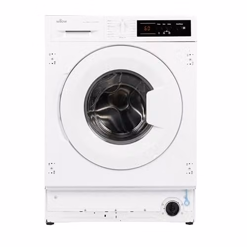 Willow WWM814BI Integrated Front Loading Washing Machine, 8kg, 1400 RPM, Silver – 2