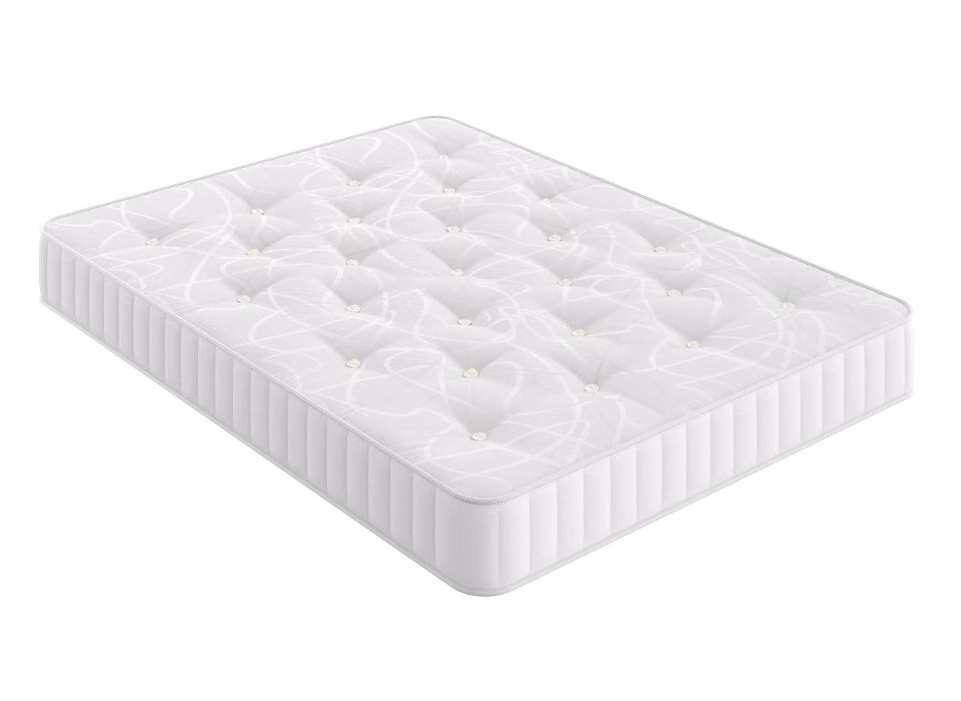 Dreams Workshop Russon Traditional Spring Mattress for Adults, White