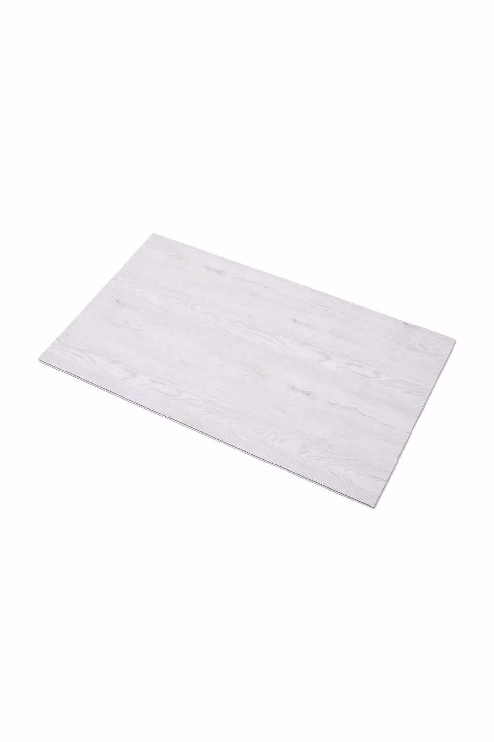 H&O Direct White Wood Grain Click-Lock SPC Vinyl Flooring Plank with 1mm Sound Insulation, 3.12m² Pack – 2