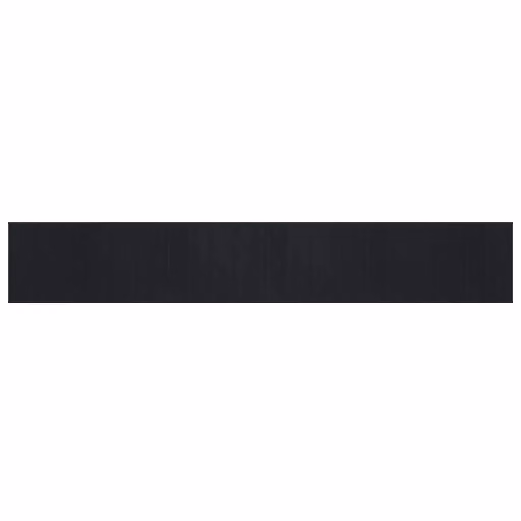 Berkfield Home Rectangular Bamboo Rug in Black, W: 80 cm, L: 500 cm – 2