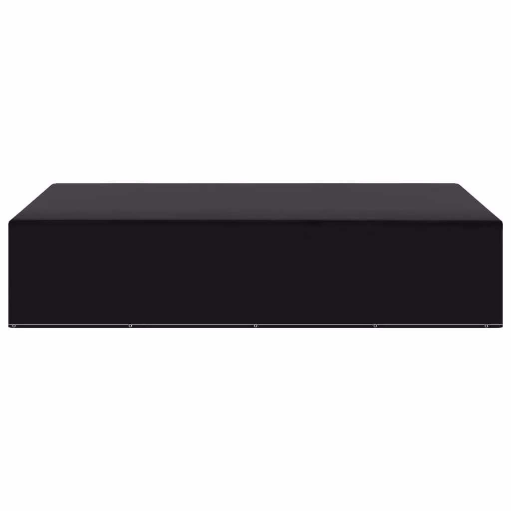 Berkfield Home Water-Repellent Garden Bench Cover in Black, W/D/H: 325 x 205 x 70 cm – 2