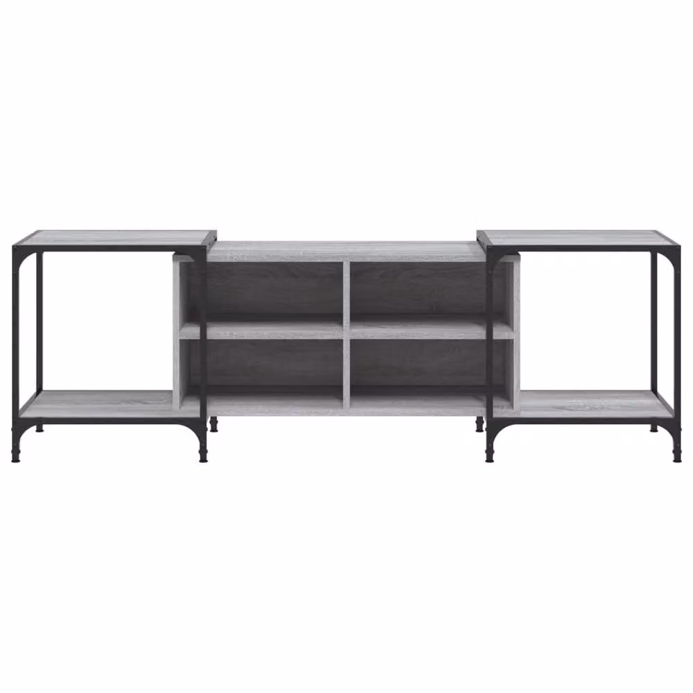 Berkfield Home Grey Sonoma TV Cabinet, W/D/H: 153 x 37 x 50 cm – 2