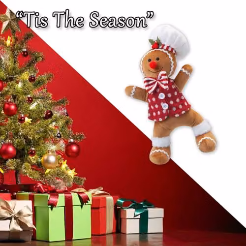 VFM e-Store Christmas Party Decoration, Multicolour Textile, W/H: 36 x 25 cm – 5