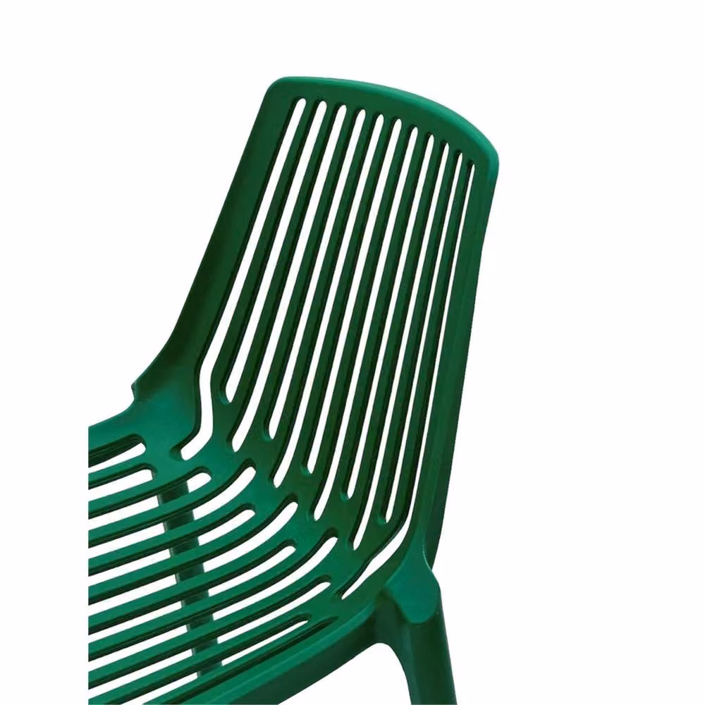 SPETLEK Green Plastic Stacking Bar Stools with Matt Finish – 2