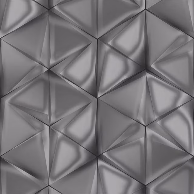 Muriva Onyx Polaris Silver and Grey