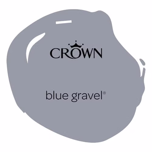 Crown Easyclean Mould Resistant Water Based Bathroom Paint, Blue Grey, 2.5L – 2