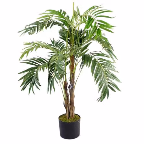 Leaf Green Artificial Palm Tree, Height: 120 cm