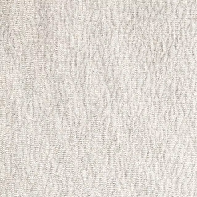 ANTE DECOR Serene Woven Cotton Fabric in Beige and White