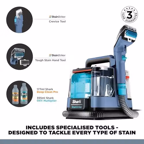 Shark StainStriker Stain and Spot Cleaner, Blue – 3