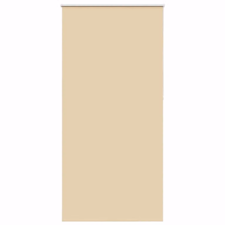 Berkfield Home Blackout Roller Blind in Beige Polyester, W: 105 cm, H: 230 cm