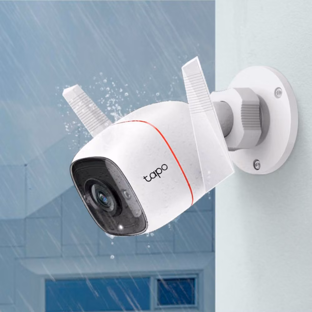 TP-Link Tapo Outdoor Wi-Fi Security Camera in White – 2