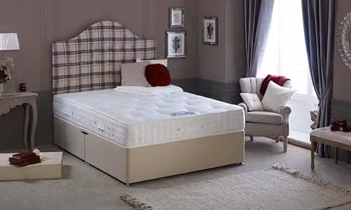 Bedmaster Tennyson 4000 Natural Orthopaedic Twin Pocket Sprung Mattress, White, W/D/H: 90 x 190 x 30 cm – 2