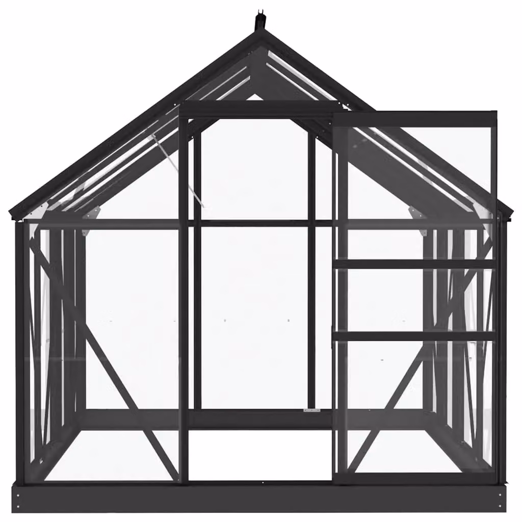 Berkfield Home 16 Piece Tempered Glass Replacement Set for Greenhouse in Transparent – 3