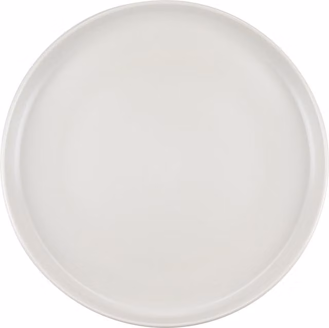 Mikasa Summer Set of 4 Recycled Plastic Lipped Side Plates, Diameter: 20 cm, Grey and White