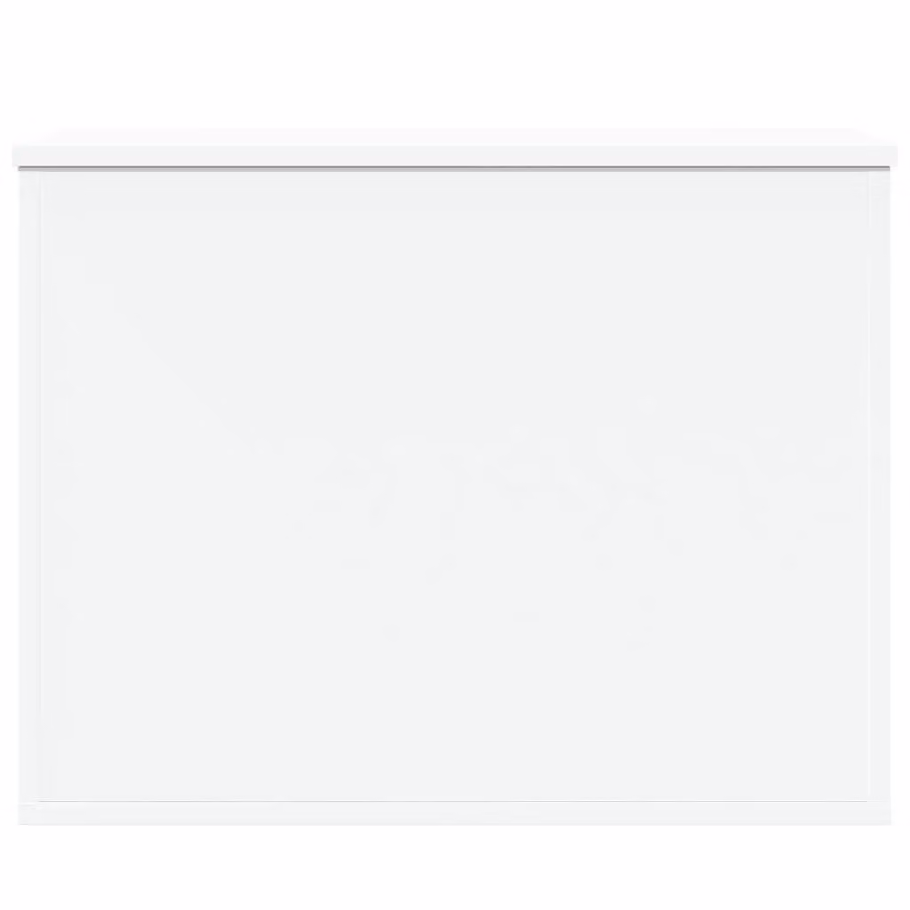 Berkfield Home White MDF Storage Box with Soft-Close Removable Lid, W/D/H: 60 x 42 x 46 cm – 2