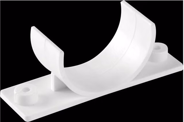 McAlpine T30-CLAMP 1.5 inch White Pipe Clip for Floor Standing Discharge Pipe Installation – 1