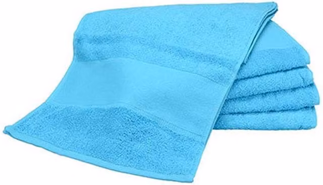 ARTG Print-Me Personalised Cotton Sports Towel in Turquoise, W/D/H: 140 x 30 x 30 cm