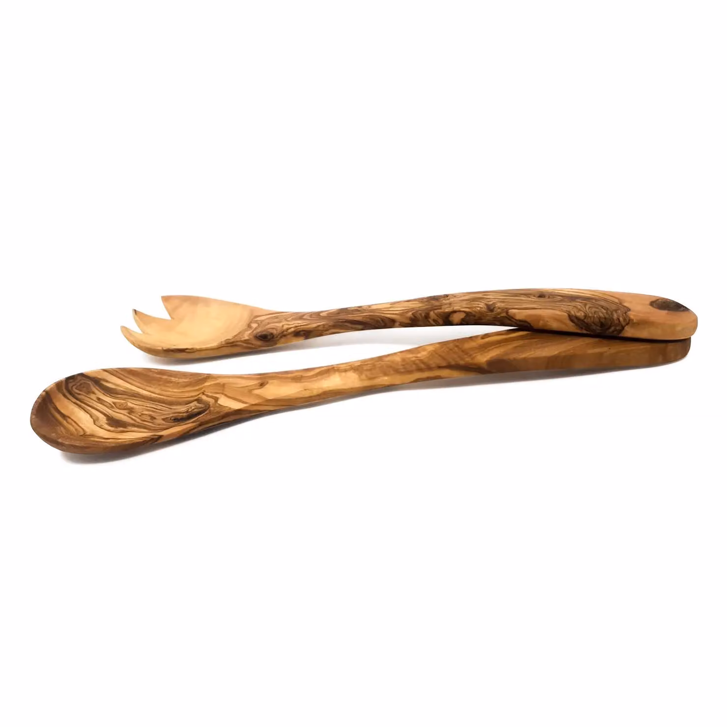 Verano Spanish Ceramics Brown Olive Wood Serving Spoon, 20 cm – 2