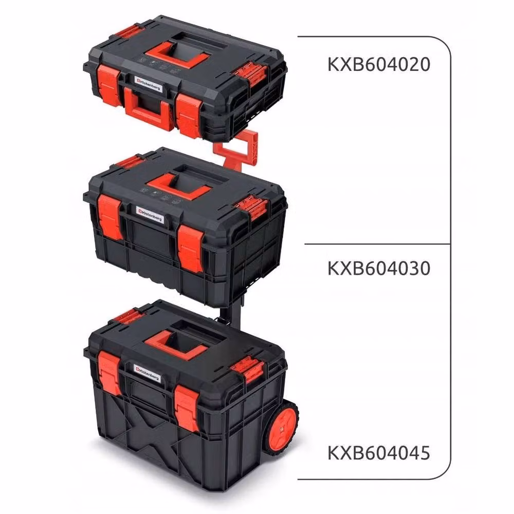 Kistenberg Modular Mobile Tool Storage Platform, Black, W: 38.0 cm, D: 54.6 cm, H: 16.8 cm – 4