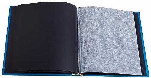 Exacompta Neodeco Photo Album, 60 Pages, Black, W: 29 cm x H: 32 cm – 3