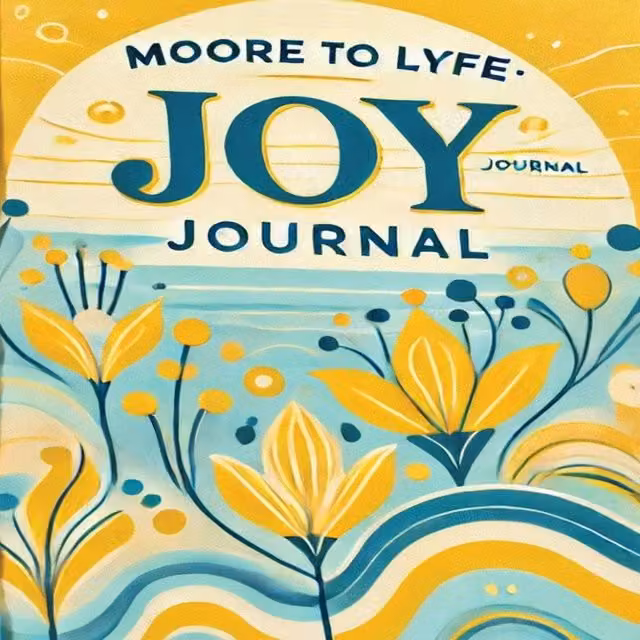 Joy Journal Paperback Book by Moore to Lyfe LLC, Multicolour