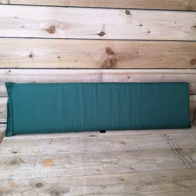 Samuel Alexander Charles Taylor 3 Seater Bench Back Cushion in Green