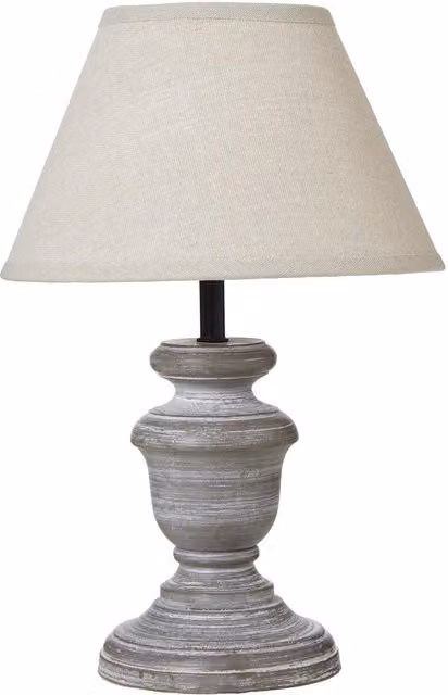 Hill Interiors Belluno Urn Table Lamp in Grey