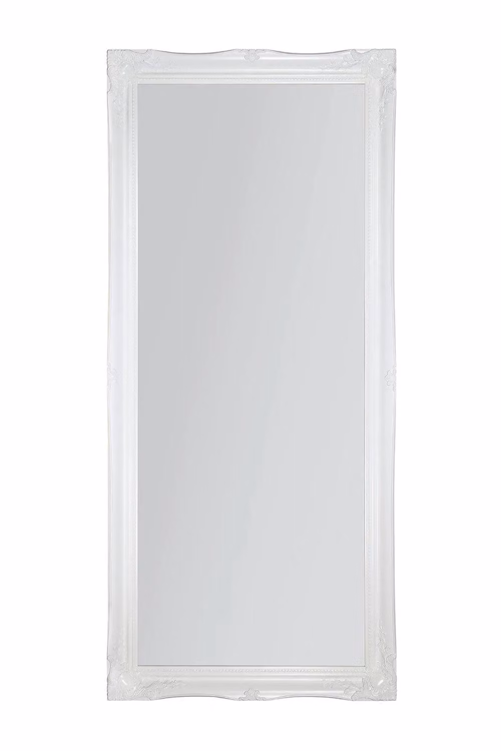 MirrorOutlet Hamilton White Shabby Chic Large Full Length Dress Mirror H 165 cm x W 75 cm – 2
