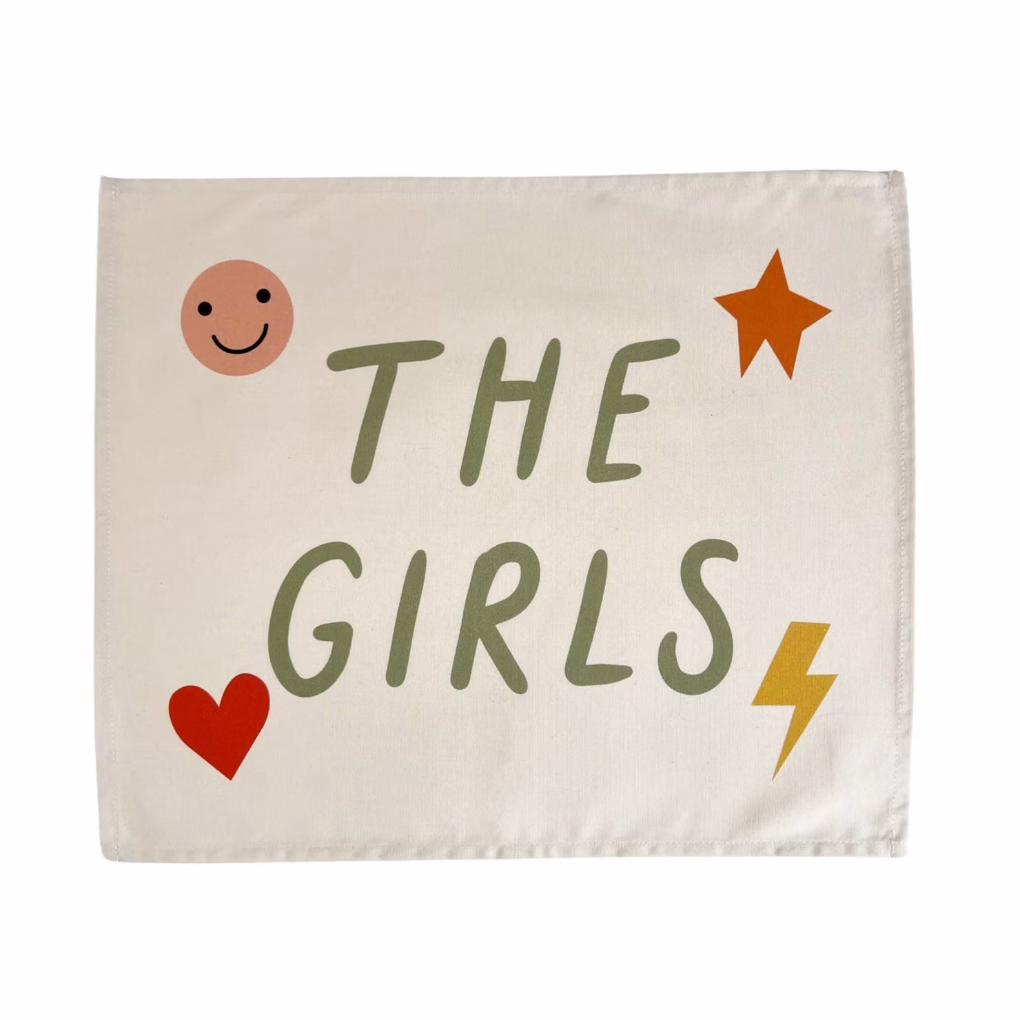 Kid of the Village The Girls Multicolour Textile Wall Hanging Banner – 2