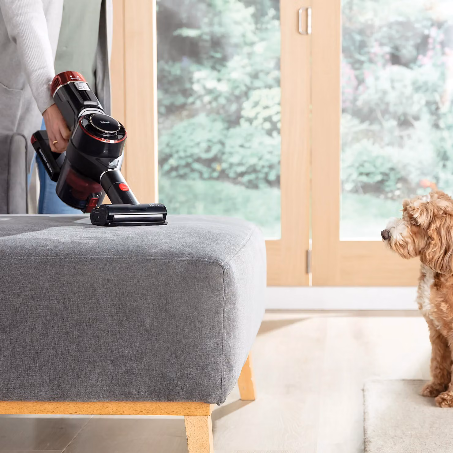 Ewbank AIRSTORM1 2-in-1 Cordless Pet Stick Vacuum Cleaner, Red – 8