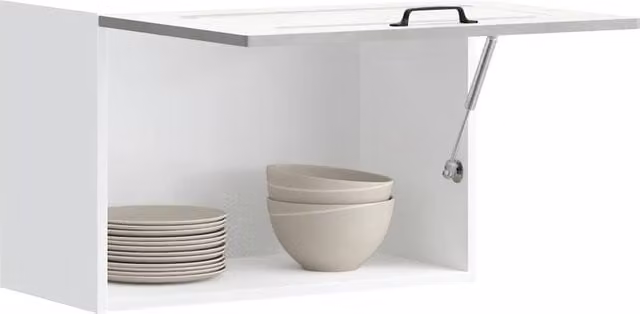 Berkfield Home Kalmar Modern Kitchen Wall Cabinet in Matt Concrete Grey