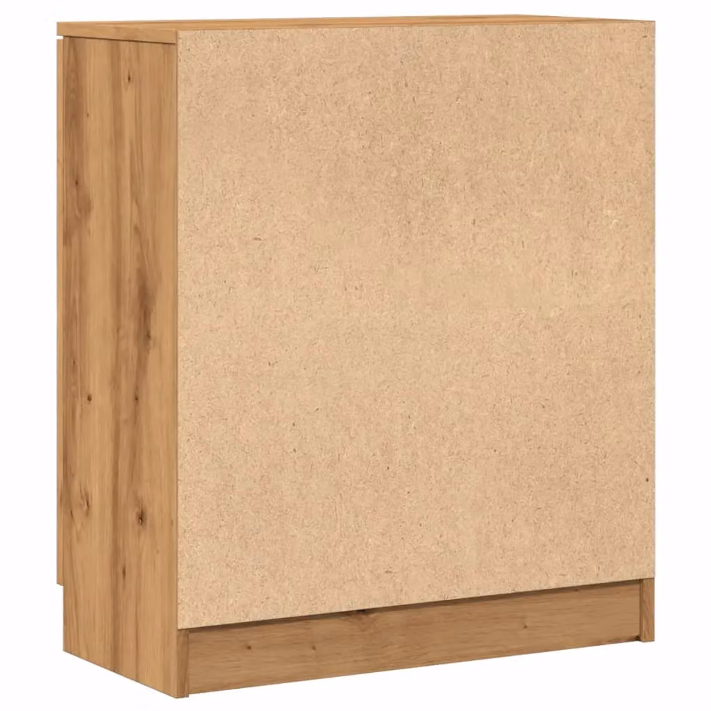 Berkfield Home Artisan Oak Sideboard in Brown, W/D/H: 60 x 30 x 70 cm – 4