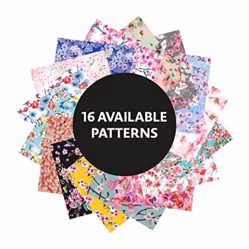 Tuttle Publishing Origami Cherry Blossoms Paper Pack Book with 256 Double-Sided Folding Sheets and 16 Multicolour Patterns – 2